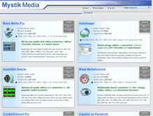 Tablet Screenshot of mystikmedia.com